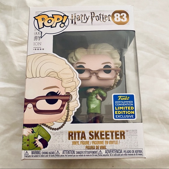 rita skeeter funko pop sdcc
